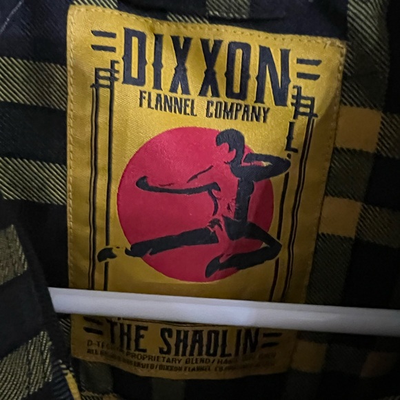 DIXXON shirt flannel "SHAOLIN" MEN'S L LONG SLEEVE - Picture 2 of 2